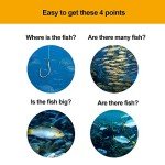 Portable Handheld Fish Finder with Sonar Display