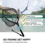 Folding Telescopic Fishing Net - Freshwater & Saltwater