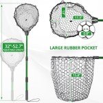 Adjustable Aluminum Fishing Net 32-52.7 Inches