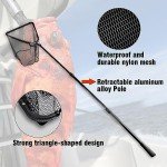 Fiblink 118" Folding Telescoping Fishing Landing Net