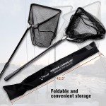 Fiblink 118" Folding Telescoping Fishing Landing Net