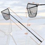 Fiblink 118" Folding Telescoping Fishing Landing Net