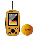 Portable Wireless Fish Finder with Color Display