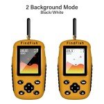Portable Wireless Fish Finder with Color Display