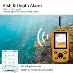 Portable Wireless Fish Finder with Color Display