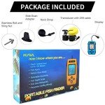 RICANK Portable Fish Depth Finder with LCD Display
