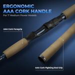 KastKing ReKon Saltwater Spinning Rod - 2-Piece