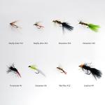 BASSDASH 64-Piece Fly Fishing Assorted Flies Kit