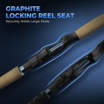 KastKing ReKon Saltwater Spinning Rod - 2-Piece
