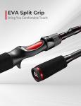 Piscifun Torrent 2-Piece Baitcaster Rod 7'0