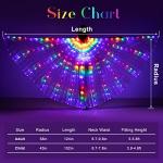 LED Belly Dance Wings with Telescopic Sticks