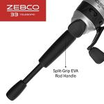 Zebco 33 Spincast Reel and Telescopic Rod Combo