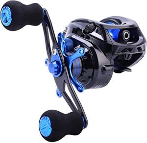 Sougayilang 7.0:1 Baitcasting Reel with Smooth Bearings