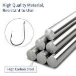 300PCS High-Carbon Steel Fishing Hooks Set