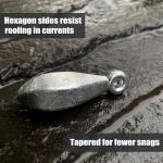 Fishing Weights Sinkers for Saltwater Fishing 1oz-8oz