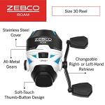 Zebco Roam Spincast Fishing Reel, Size 30