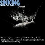 VMSIXVM Soft Swimbaits for Bass and Trout