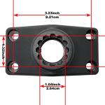 2 Pack Rod Holder with Side Deck Mount