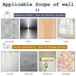 8PCS Adhesive Curtain Rod Brackets for Any Room