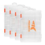 KastKing Tackle Boxes with Removable Dividers - Pack of 4