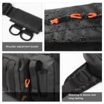 Chardime Black Fishing Fanny Pack with Space