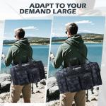 PLUSINNO Expandable Water Resistant Fishing Tackle Bag