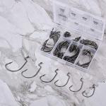 UCEC EWG Offset Worm Hooks - 100pcs Variety