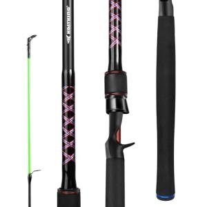 KastKing Brutus Fishing Rods, Casting Rod 7ft -Medium Heavy - Fast-2pcs