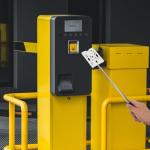 VICASKY Extended Car Tire Lever Telescoping Tool Holder Telescopic Rod Card Holder Reache Telescopic Rod Card Holder Parking Card Toll Rod Car Guide Pole Car Guide Pole Telescopic Pole Car Parking