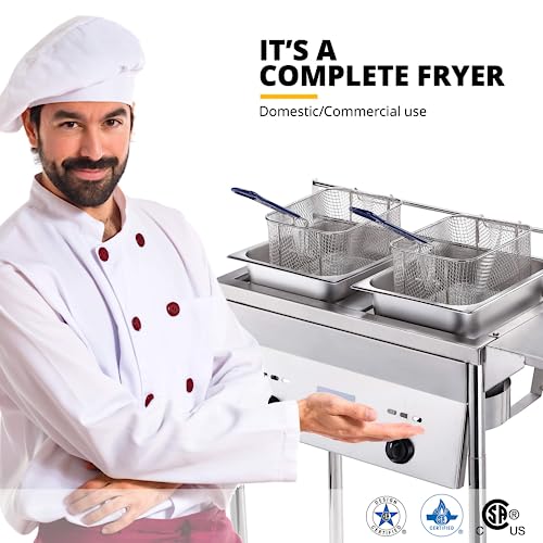 Bioexcel SS22 Outdoor Dual Tank Air Fryer