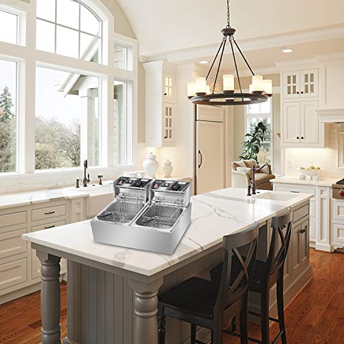 Winado 12.7QT Electric Dual Tank Air Fryer