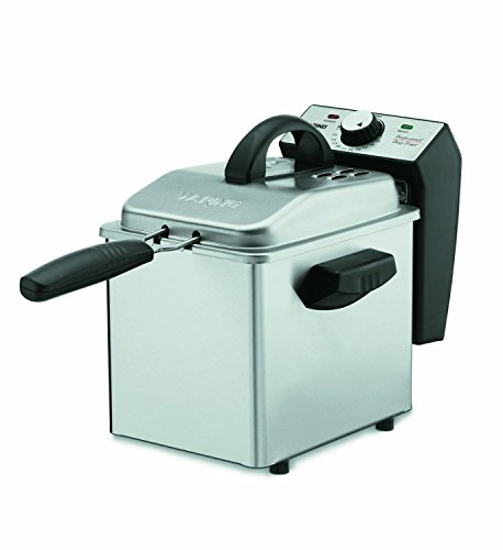 Waring DF55 Professional Mini Deep Fryer, Stainless Steel