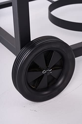 Double Burner Outdoor Fryer with Aluminum Pots