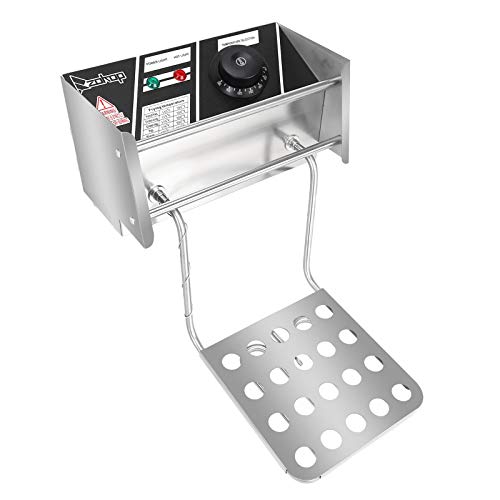 Stainless Steel Countertop Electric Deep Fryer 6.3QT