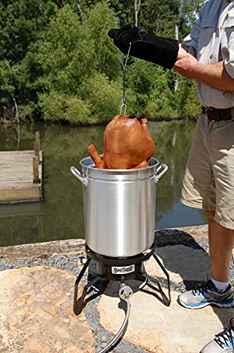 Bayou Classic 44 Quart Stainless Steel Turkey Fryer