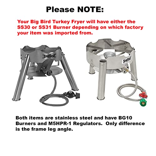 Bayou Classic 44 Quart Stainless Steel Turkey Fryer