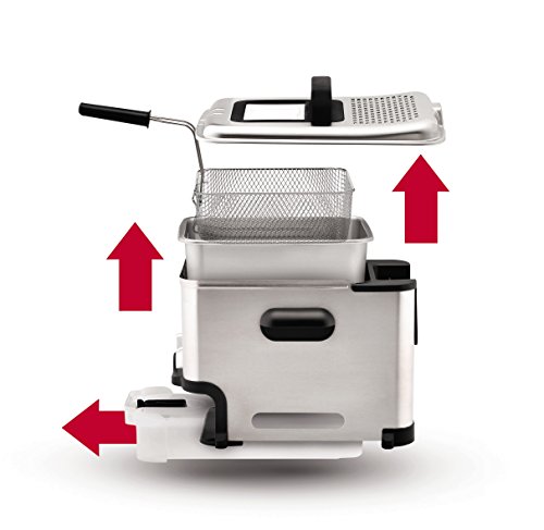 T-Fal 4L Stainless Steel Professional Air Fryer