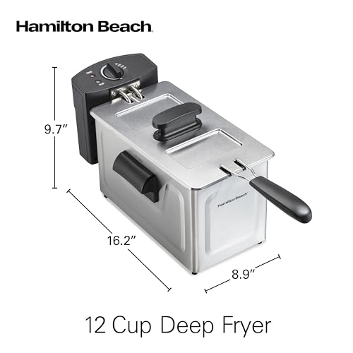 Hamilton Beach 12-Cup Air Fryer, Black