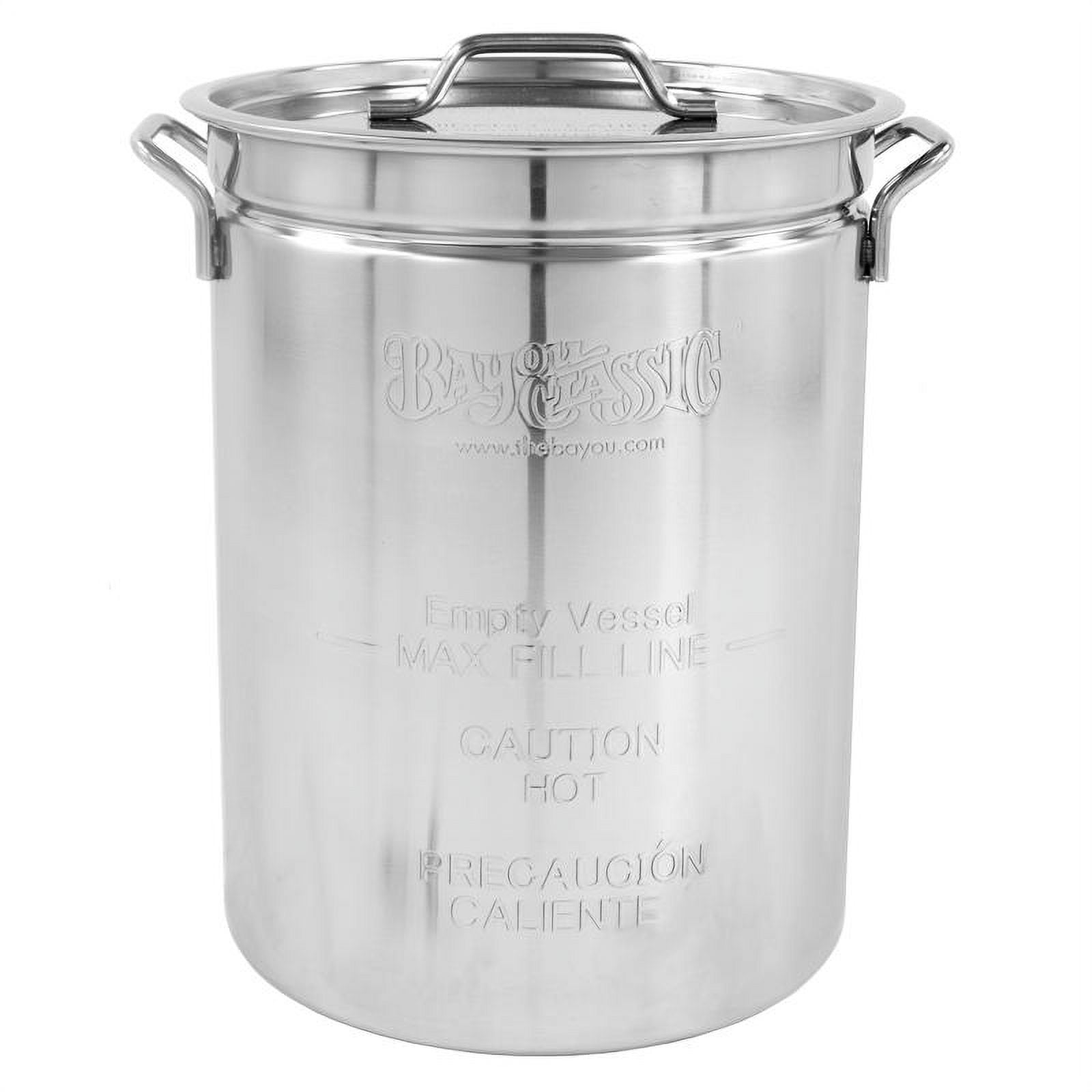 Bayou Classic 32 qt Stainless Steel Fryer Kit