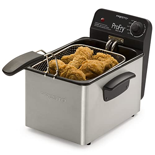 National Presto Stainless Steel Deep Fryer