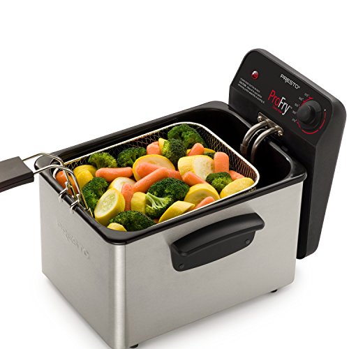 National Presto Stainless Steel Deep Fryer