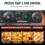 VEVOR 12L Commercial Electric Deep Fryer 6000W