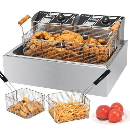 Swinod Air Fryer with Basket Filter