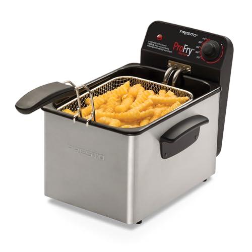 National Presto Stainless Steel Deep Fryer