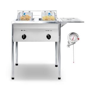 KEEKR Dual Tank Propane Outdoor Deep Fryer