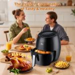 UTEN 6.9QT Oil-Free Air Fryer with Timer