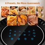 UTEN 6.9QT Oil-Free Air Fryer with Timer
