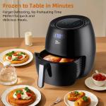 UTEN 6.9QT Oil-Free Air Fryer with Timer