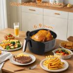 UTEN 6.9QT Oil-Free Air Fryer with Timer