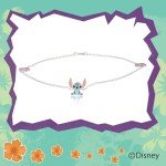 Disney Stitch Sterling Silver Anklet for Women